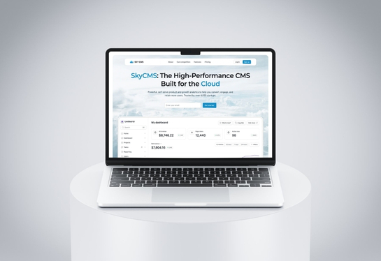 SkyCMS Landing Page
